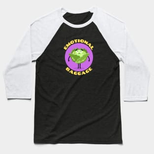 Emotional Cabbage | Cabbage Pun Baseball T-Shirt